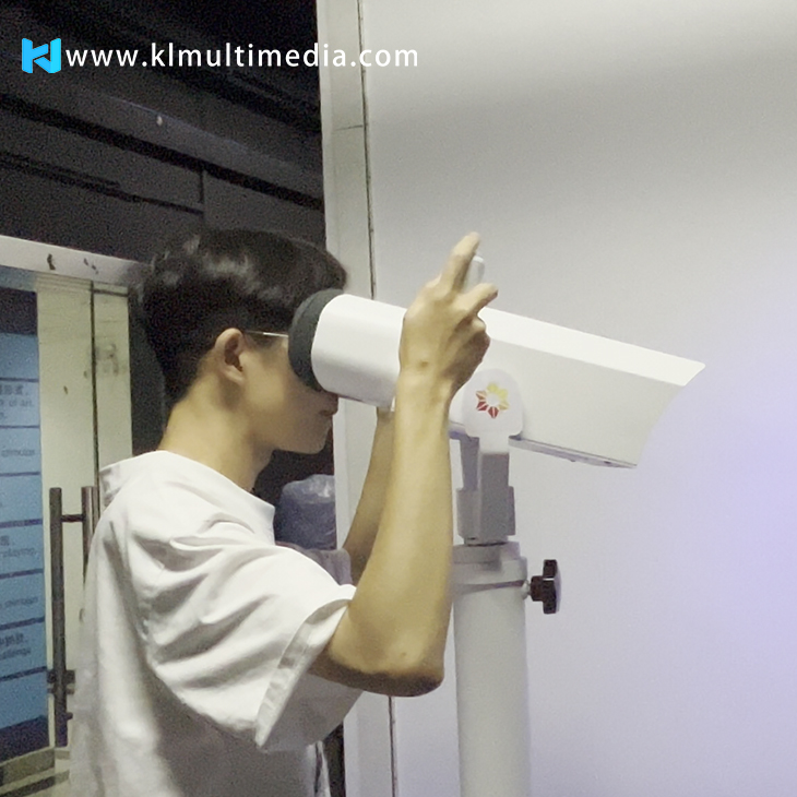 تلسكوب الواقع الافتراضي والواقع المعزز