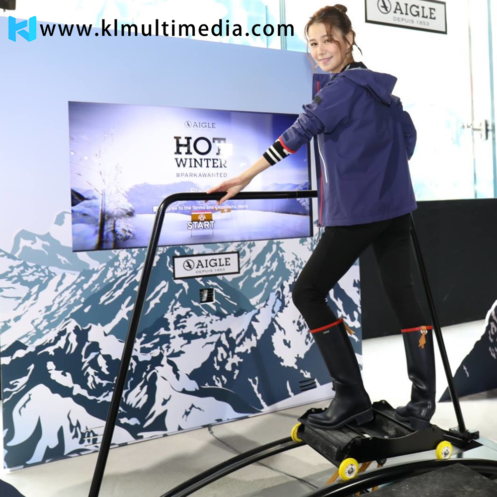 محاكي التزلج