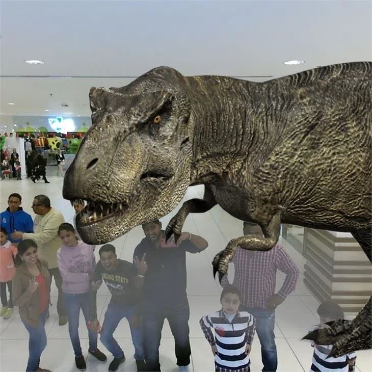 حديقة الحيوان الواقع المعزز