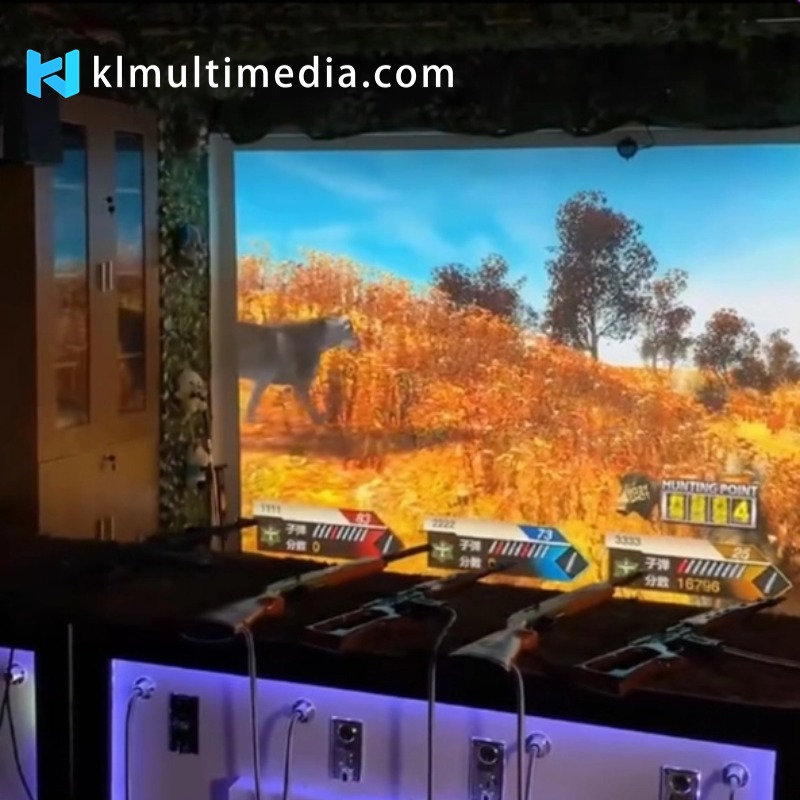 لعبة إطلاق النار على جهاز العرض