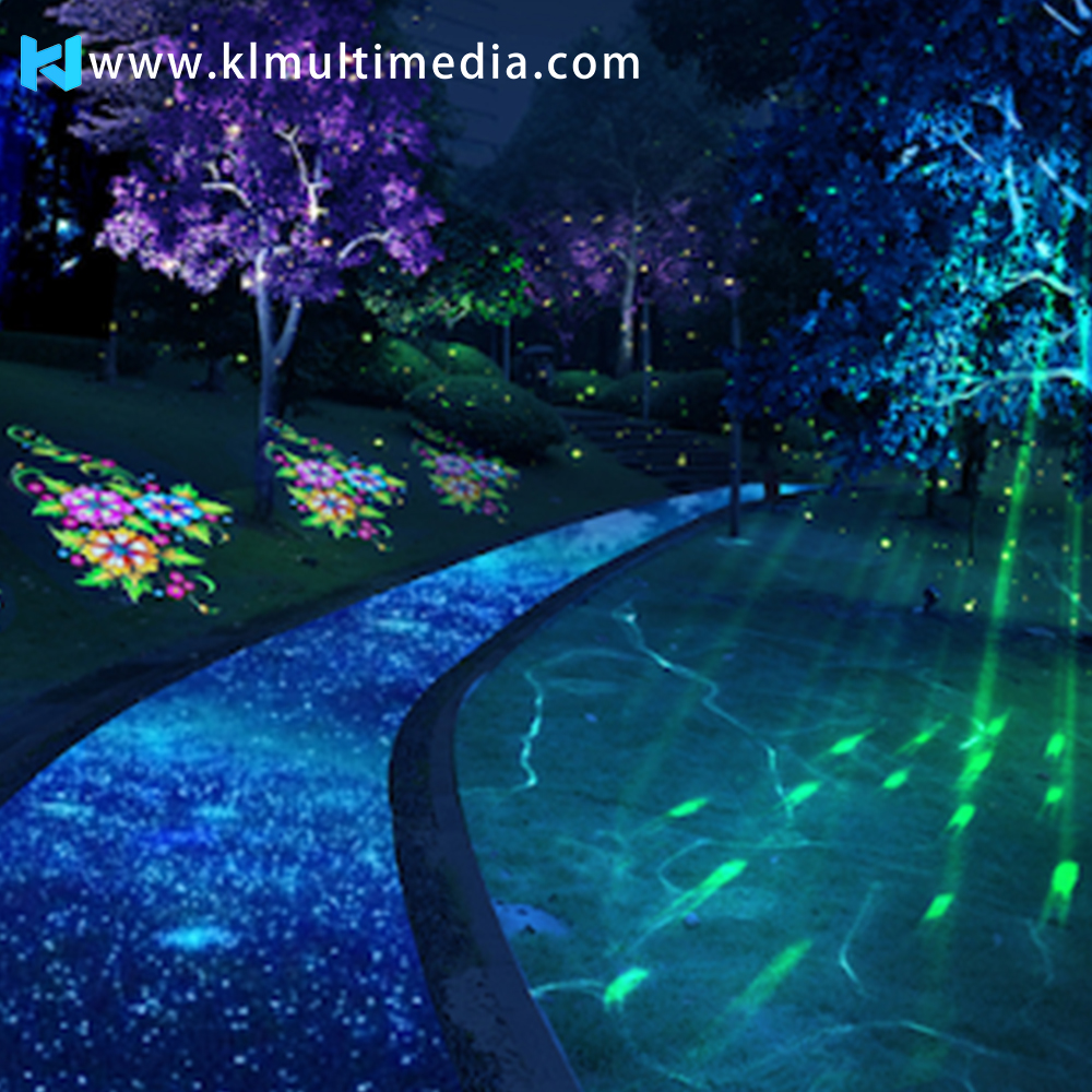 أضواء تفاعلية