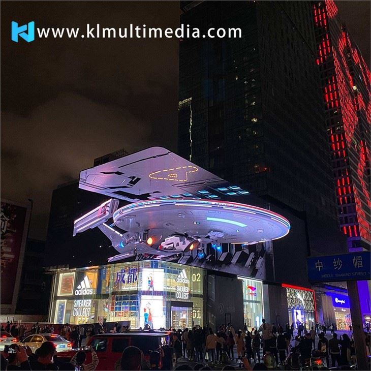 لوحات إعلانية ثلاثية الأبعاد