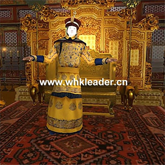 تركيب افتراضي ثلاثي الأبعاد للمتحف