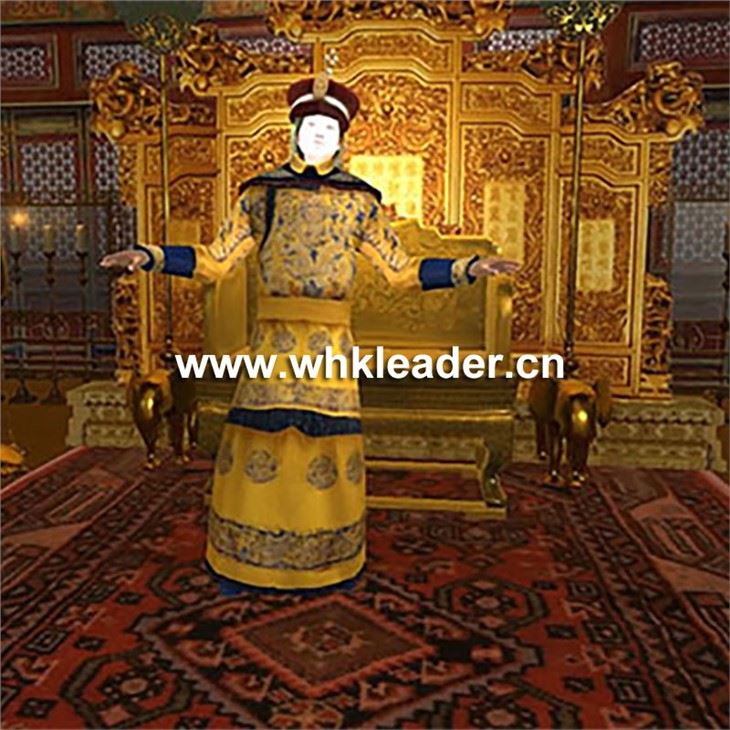 تركيب افتراضي ثلاثي الأبعاد للمتحف