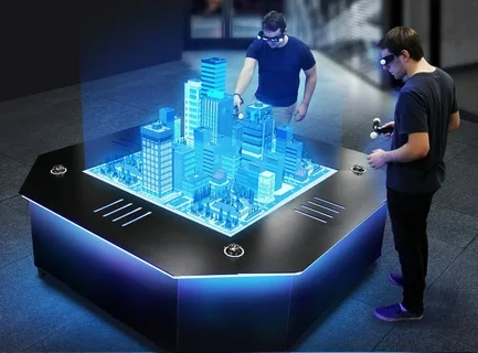 جهاز عرض الهولوغرام: ثورة في العروض المرئية