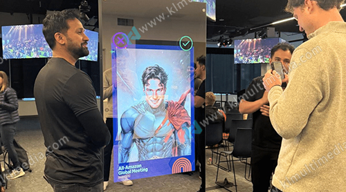 كشك الصور التفاعلي بالمتحف