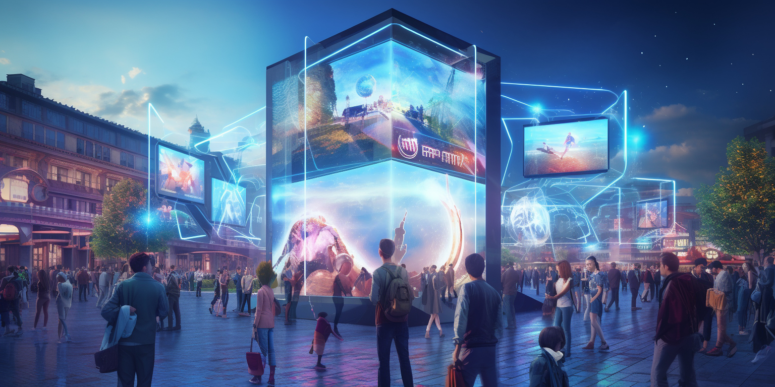 تطبيق معدات الوسائط المتعددة التفاعلية في الإعلان التفاعلي